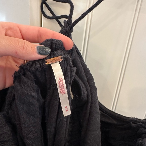 Free People Dresses & Skirts - Black Free People Romper/Dress